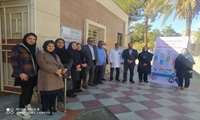 دومین روز هفته دیابت/ حضور دکتر فیروزکوهی مدیر محترم درمان و همکاران محترم ایشان در کلینیک دیابت بیمارستان بوعلی